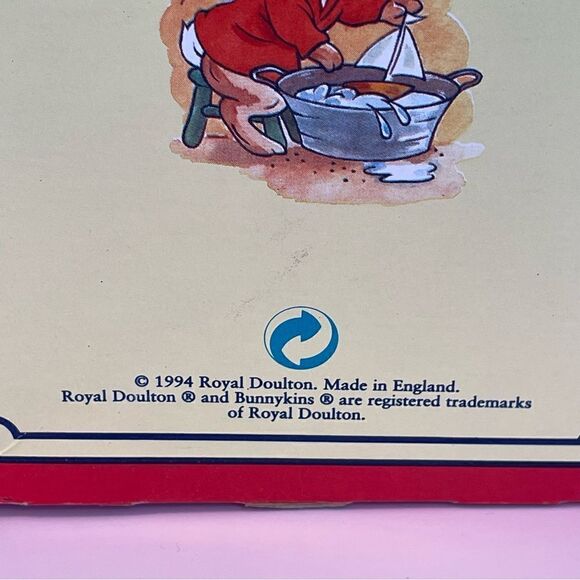 Royal Doulton Bunnykins Infant Set 2 Pieces Cereal Bowl and Mug 1994 China set - Picture 6 of 14